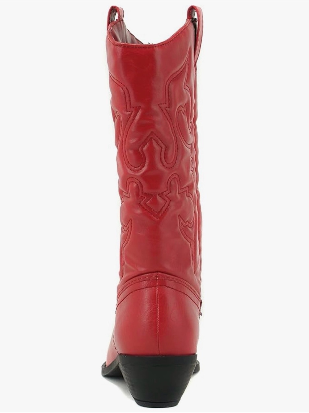 Red Western Cowboy Boots - Picture 2 of 5